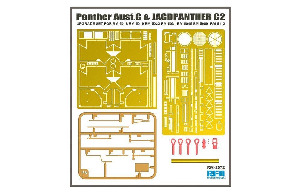 Upgrade Set - Panther Ausf.G & Jagdpanther G2