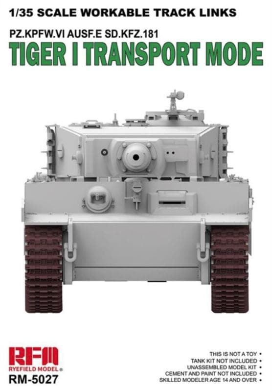 Tiger I Transport Workable Track Links - Pz.Kpfw Vi Ausf.E.Sd.Kfz.181