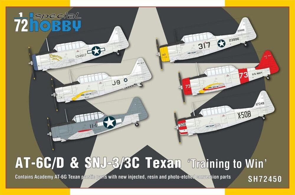 At-6c/D & Snj-3/3c Texan Training To Win 1/72