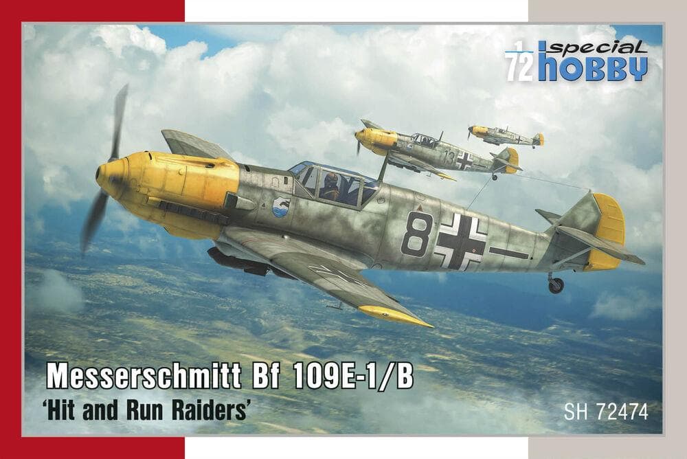 Messerschmitt Bf 109e-1/B Hit And Run Raiders