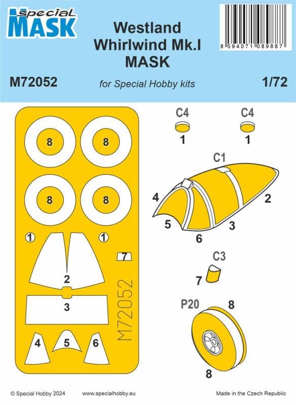 Westland Whirlwind Mk.I - Mask
