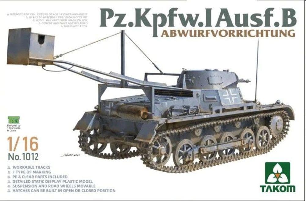 Pz.Kpfw.I Ausf.B - Abwurfvorrichtung