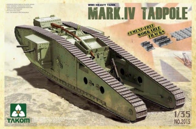 Wwi Battle Tank Mark Iv Tadpole