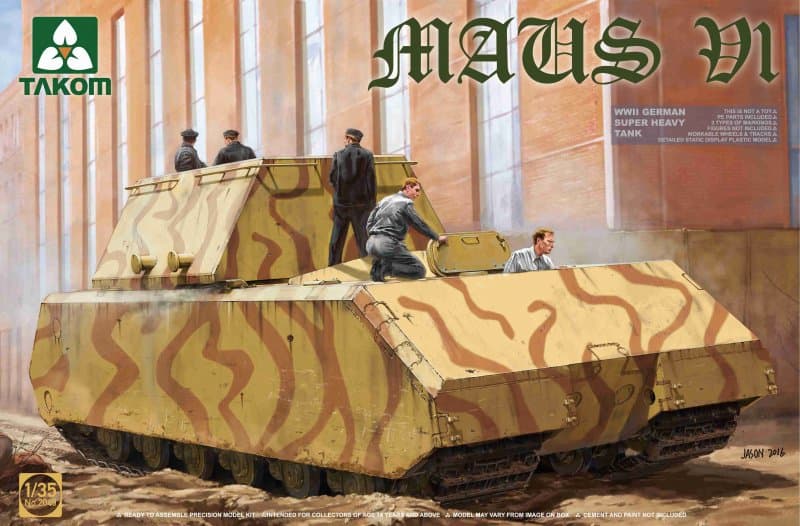 Wwii German Super Heavy Tank Maus V1
