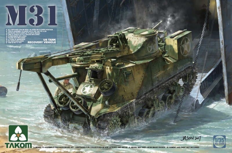 M31 Us Tank Recovery Vehicle