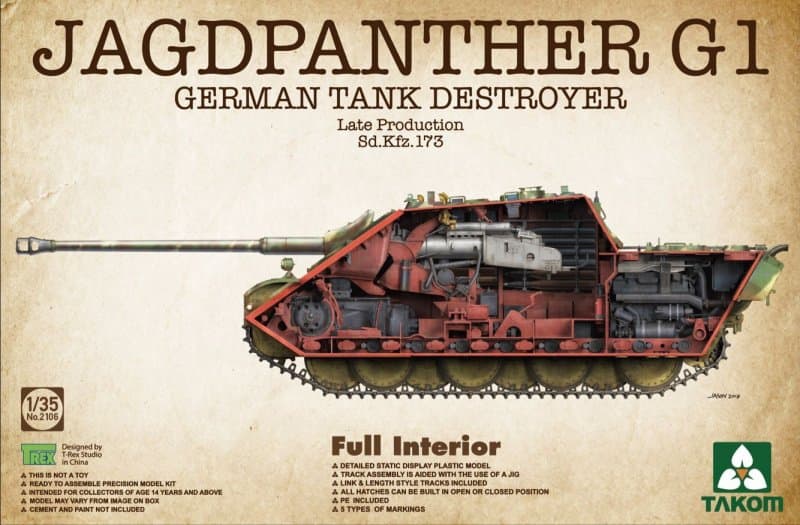 Jagdpanther G1 Late Production Sd.Kfz.173