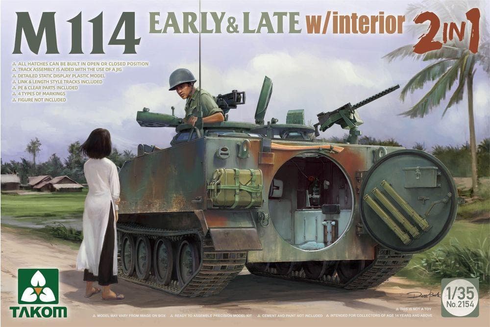 M114 Early & Late W/ Interior (2in1)