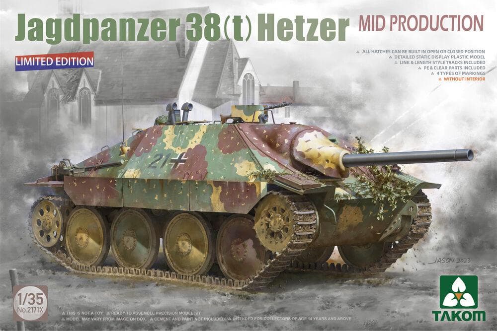 Jagdpanzer 38(T) Hetzer Mid Production (Limited Edition)
