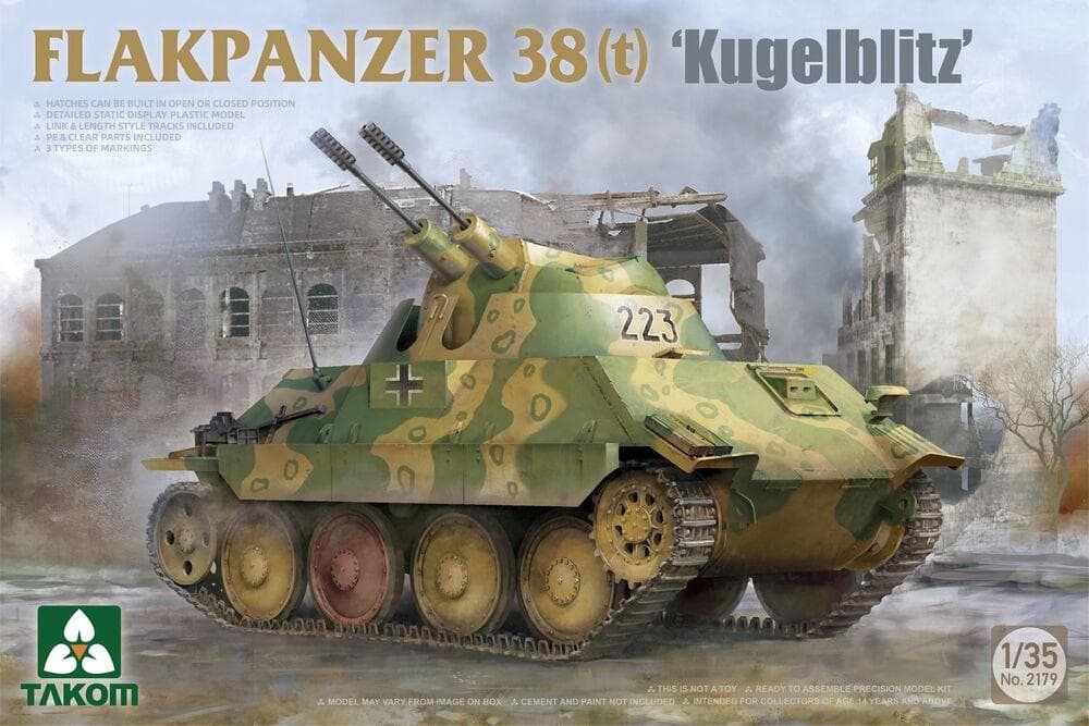 Flakpanzer 38(T) Kugelblitz