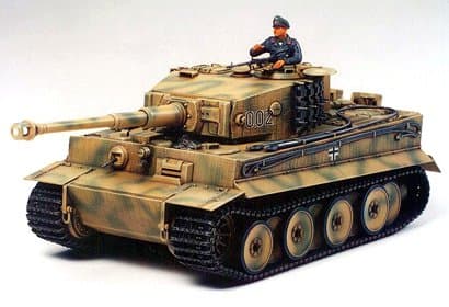 German Tiger I Tank, Mid Production