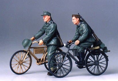 Diorama-Set Soldaten M.Fahrrad