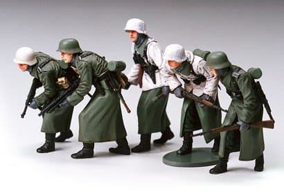 German Assault Infantry With Winter Gear