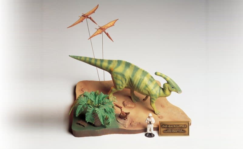 Parasaurolophus Diorama Set