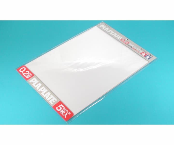 Kunststoff-Platte 0,2mm (5) Klar 257x364mm