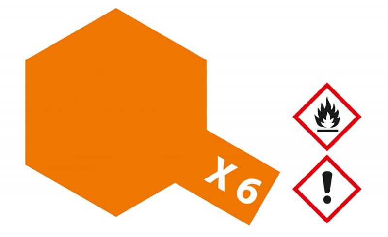 X-6 Orange - Glänzend [23 Ml]