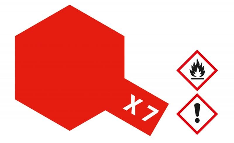 X-7 Rot - Glänzend [23 Ml]