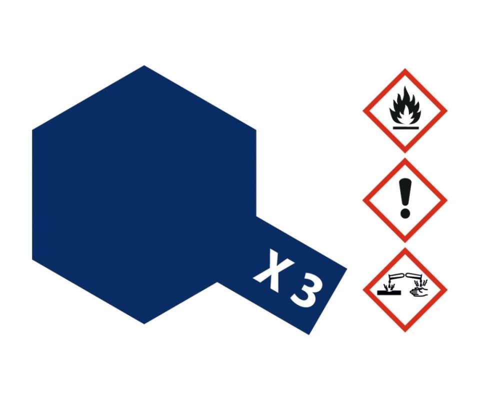 X-3 Königsblau - Glänzend [10 Ml]