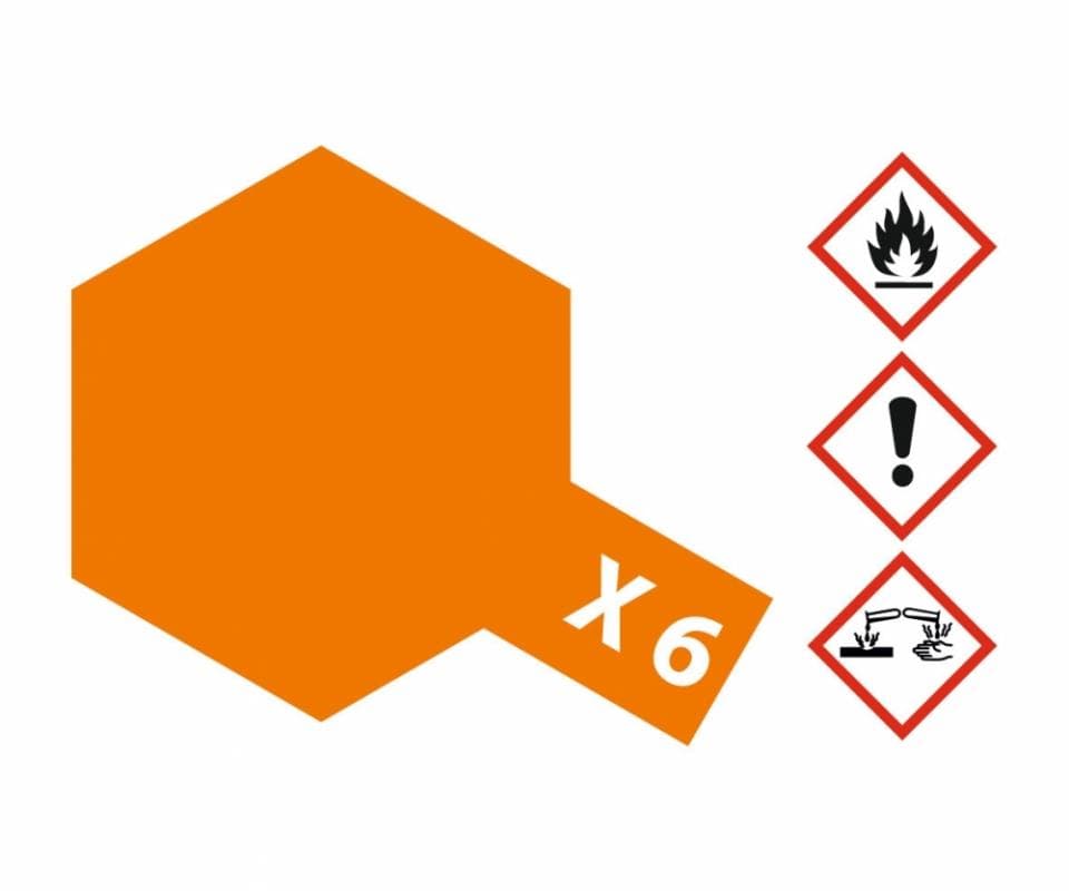 X-6 Orange - Glänzend [10 Ml]