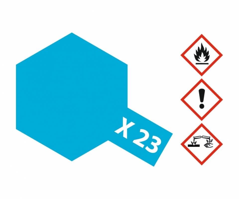 X-23 Klar-Blau - Glänzend [10 Ml]