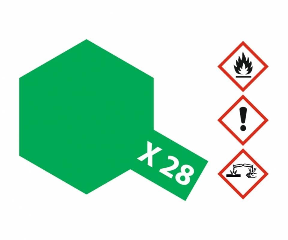 X-28 Parkgrün - Glänzend [10 Ml]