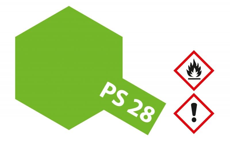 Ps-28 Neon Grün Polycarbonat 100ml