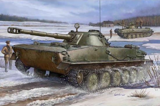 Pt-76 Light Amphibious Tank