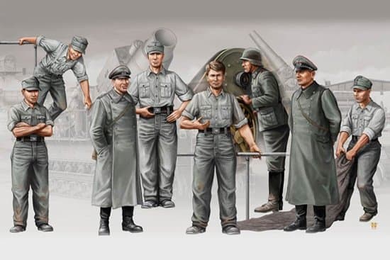 Deutsche Artillerie Besatzung Für Mörser Karl