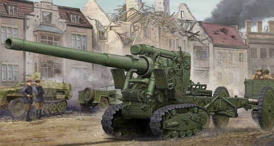 Soviet Br-2 152mm Gun M1935