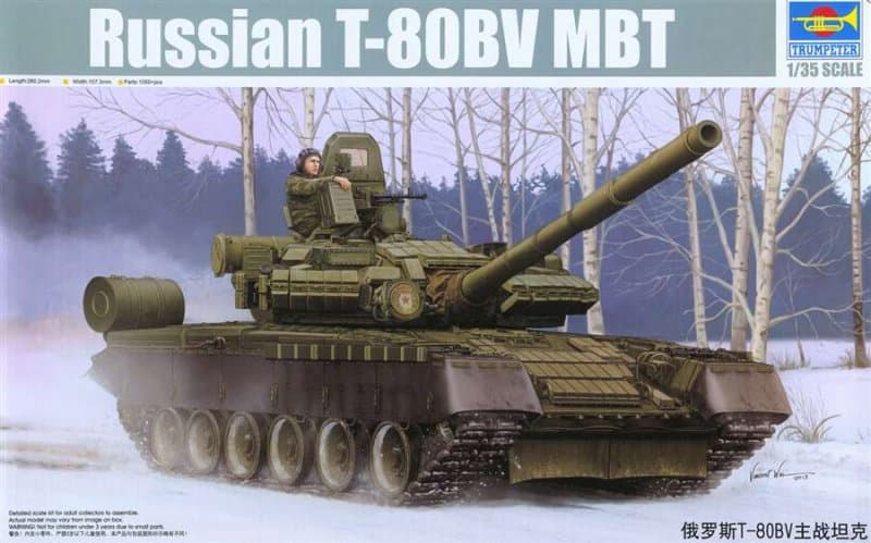 Russian T-80bv Mbt