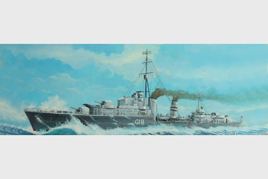 Tribal-Class Destroyer Hms Zulu (F18)´41