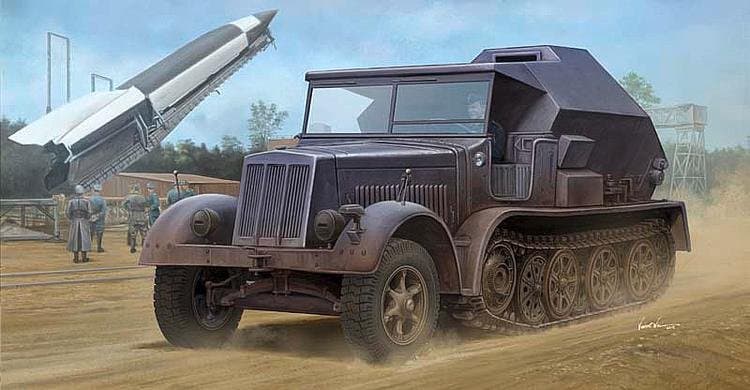 Sd.Kfz.7/3 Half-Track Artillery Tractor