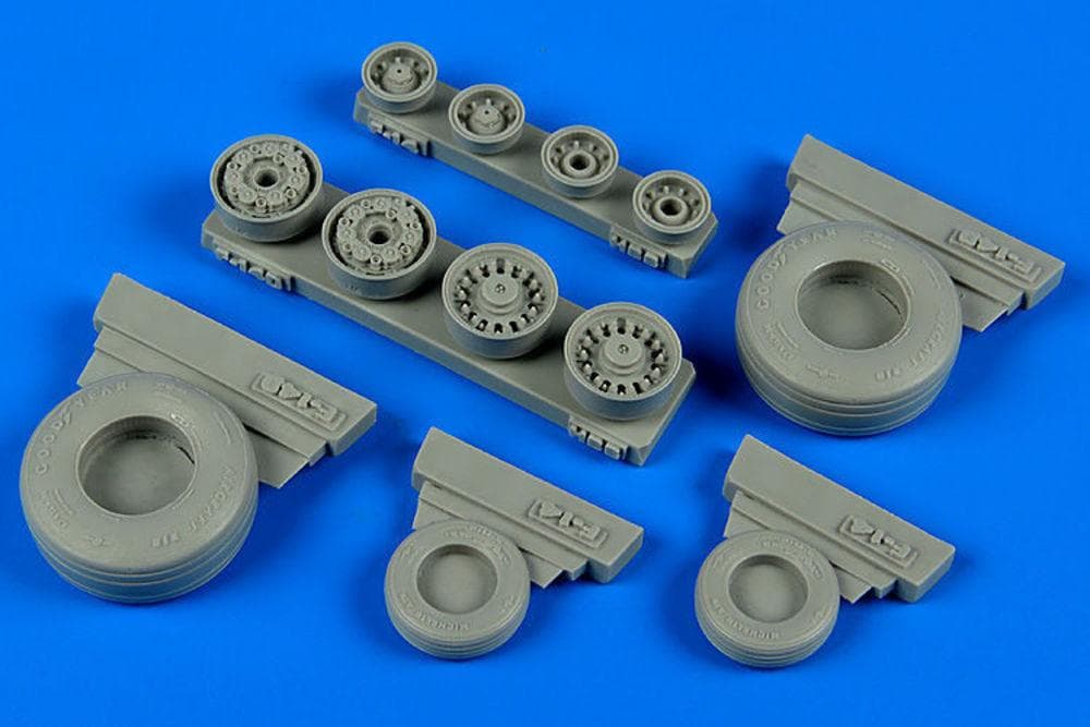 F-14b/D Tomcat Weigted Wheels [Hobbyboss]