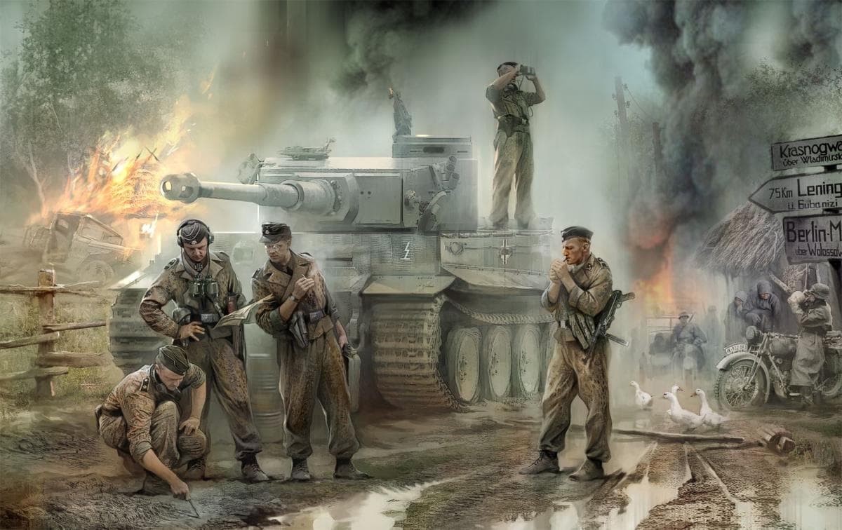 Deutsche Panzerbesatzung 43-45