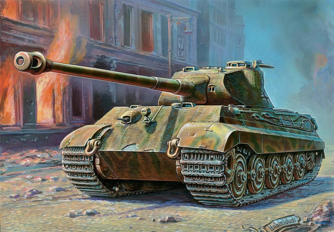 Königstiger Porsche