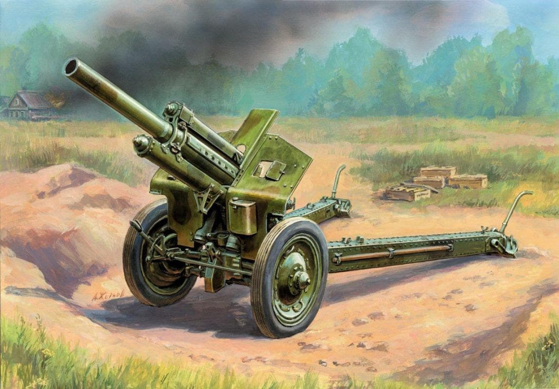 Wwii Wargame Addon Sov.M30 Haubitze