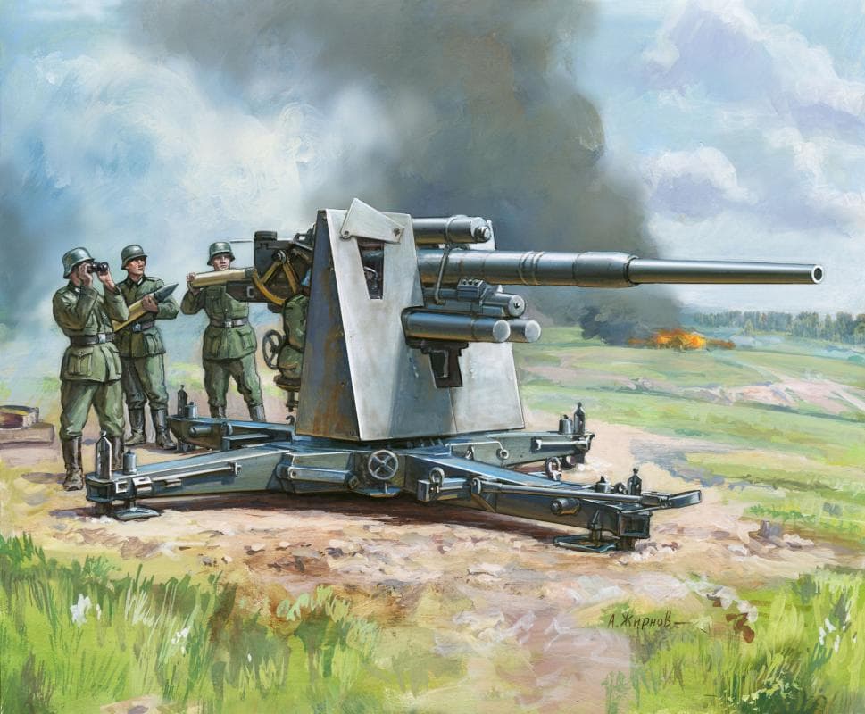 German 88 Mm Flak 36/37