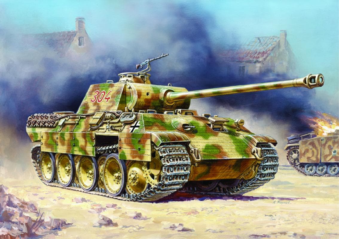 Panther Ausf.A German Tank Wwii