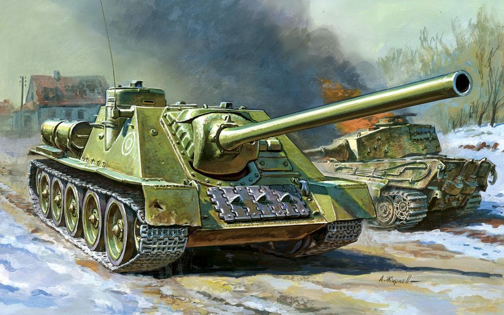 Self-Propelled Gun Su-100