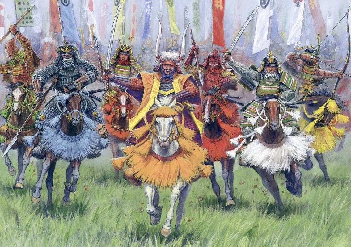 Samurai Warriors Cavalry, Xvi-Xvii Ad