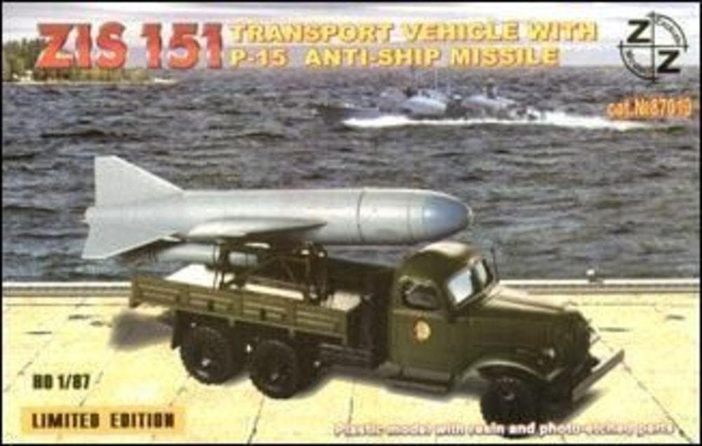 Zis-151 Vehicle W. P-15 Anti-Ship Miss.