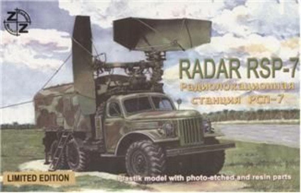 Rsp-7 Soviet Radar Vehicle