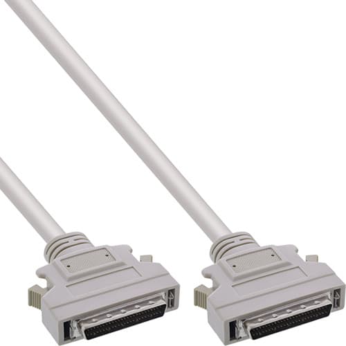Inline® Scsi Ii Kabel, 50pol Mini Sub-D Stecker / Stecker, 1m