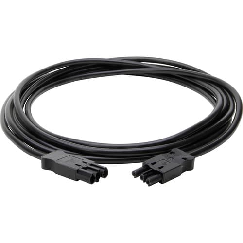 Kopp Verbindungsleitung Kompatibel Gst-Stecksystem St/Bu, 1,5mm², 5m, Schwarz