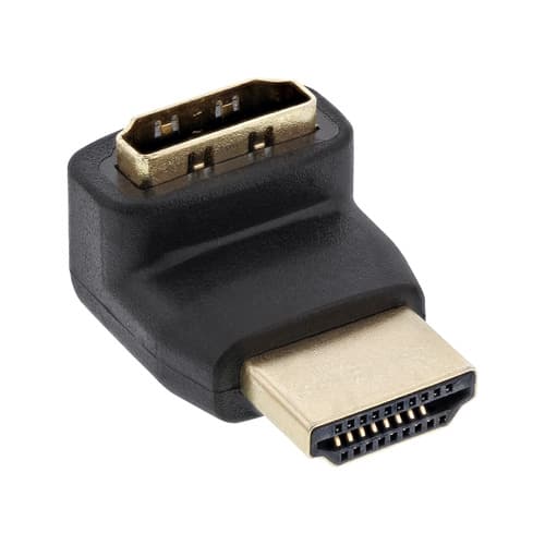 Inline® Hdmi Adapter, Stecker / Buchse, Gewinkelt Oben, 4k2k