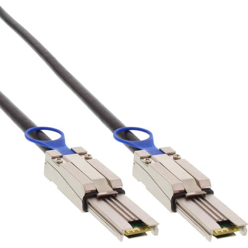 Inline® Sas Anschlusskabel, Mini-Sas Sff-8088 An Mini-Sas Sff-8088, 2m