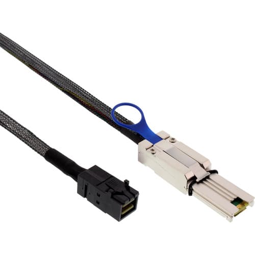 Inline® Mini Sas Hd Kabel, Sff-8643 Zu Sff-8088, 2m