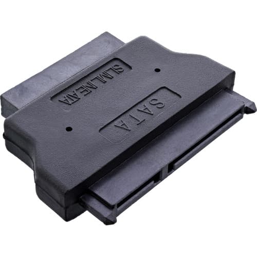 Inline® Adapter Sata, 22pol St (7+15) Auf Slimline 13pol Bu (7+6)