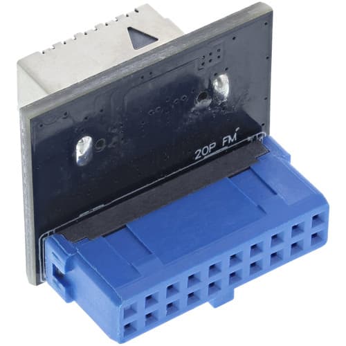 Inline® Usb 3.0 Zu Usb 3.1 Frontpanel Key-A Adapter Gerade Intern