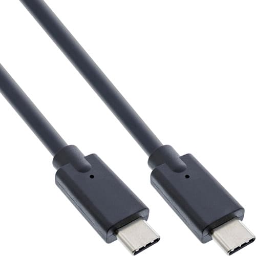 Inline® Usb-C Kabel, Usb 3.2 Gen.2x2, 20 Gb/S, 100 W, Schwarz, 1,50 M
