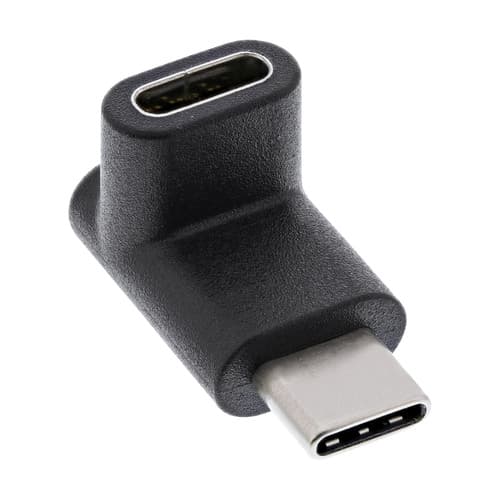 Inline® Usb 3.2 Gen.2 Adapter, Usb-C Stecker An C Buchse, Oben/Unten Gewinkelt
